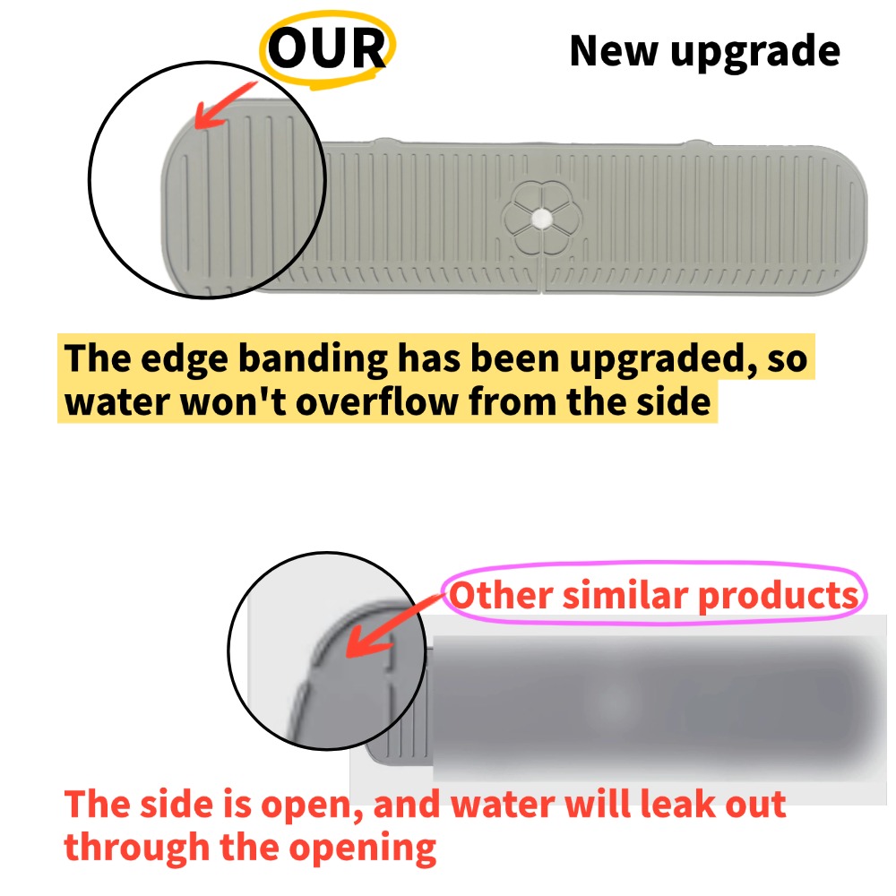 Kitchen Faucet Splash Pad Sili - Silicone Tap Washer 评论和价格