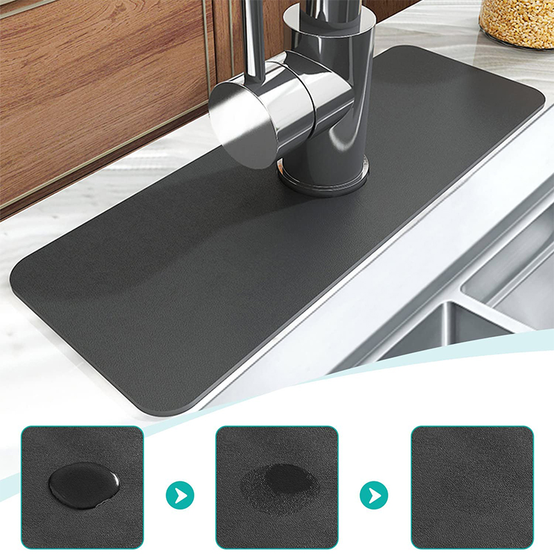 Upgraded Diatomite Sink Splash - Silicone Tap Washer 评论和价格