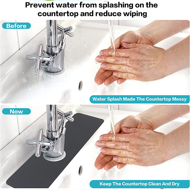 Upgraded Diatomite Sink Splash - Silicone Tap Washer 评论和价格