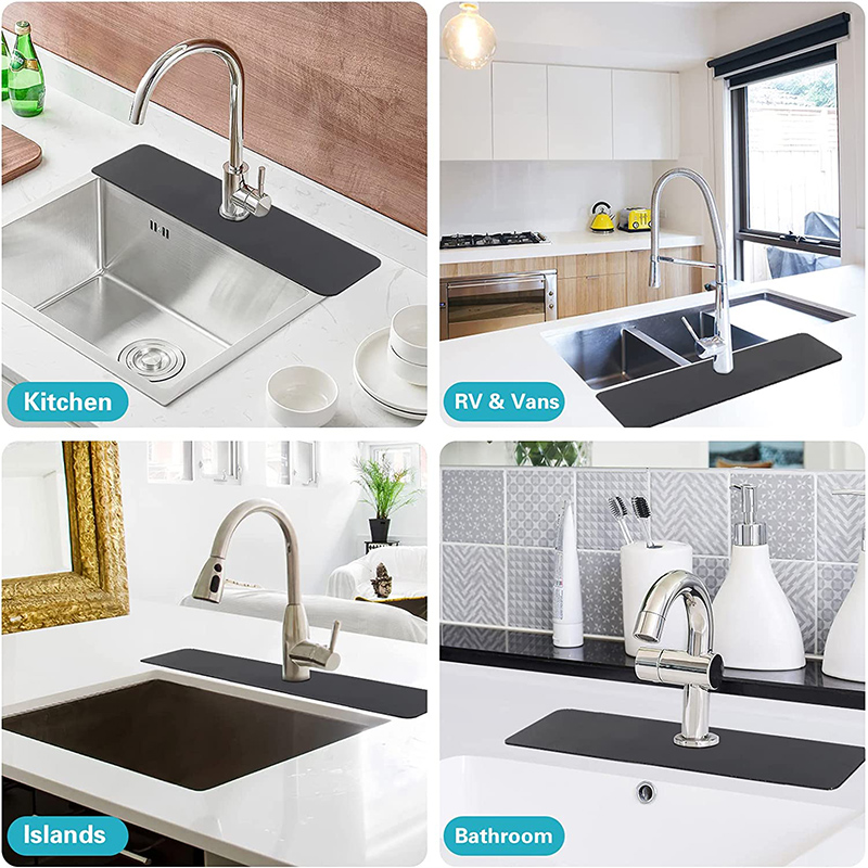 Upgraded Diatomite Sink Splash - Silicone Tap Washer 评论和价格