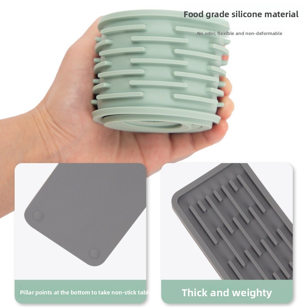 Non-slip Silicone Drainage Mat - Silicone Tap Washer 评论和价格